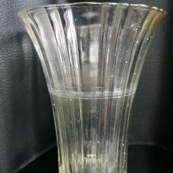 Vintage Anchor Hocking Old Café Flower Vase
