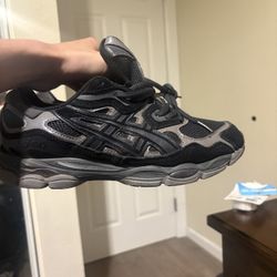 Grey & Black Asics