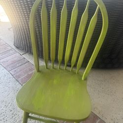 Hand Painted Vintage Chair