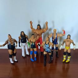 WWE LIMITED EDITION  Seven Action Figures
