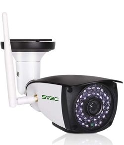 SV3C 5MP WiFi IP Camera Outdoor, Dual Band 2.4GHZ 5GHZ WiFi Security Cameras, Exterior Onvif Cam Support RTSP Browser Viewing, Human Motion Detection,