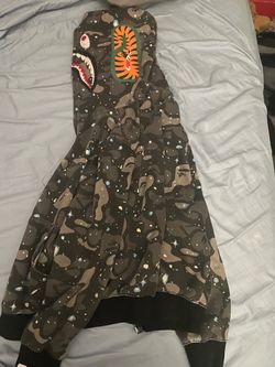 Space camo bape hoodie