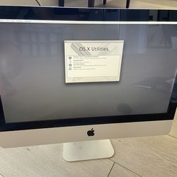 2009 Apple iMac A1311 21.5" intel core duo 3.06GHz 4GB RAM with MAC KEYBOARD + Magic Keyboard cover