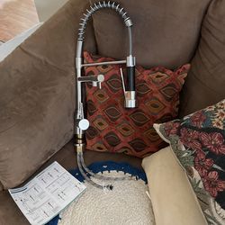 Two Faucets In One With Spray And Instructions