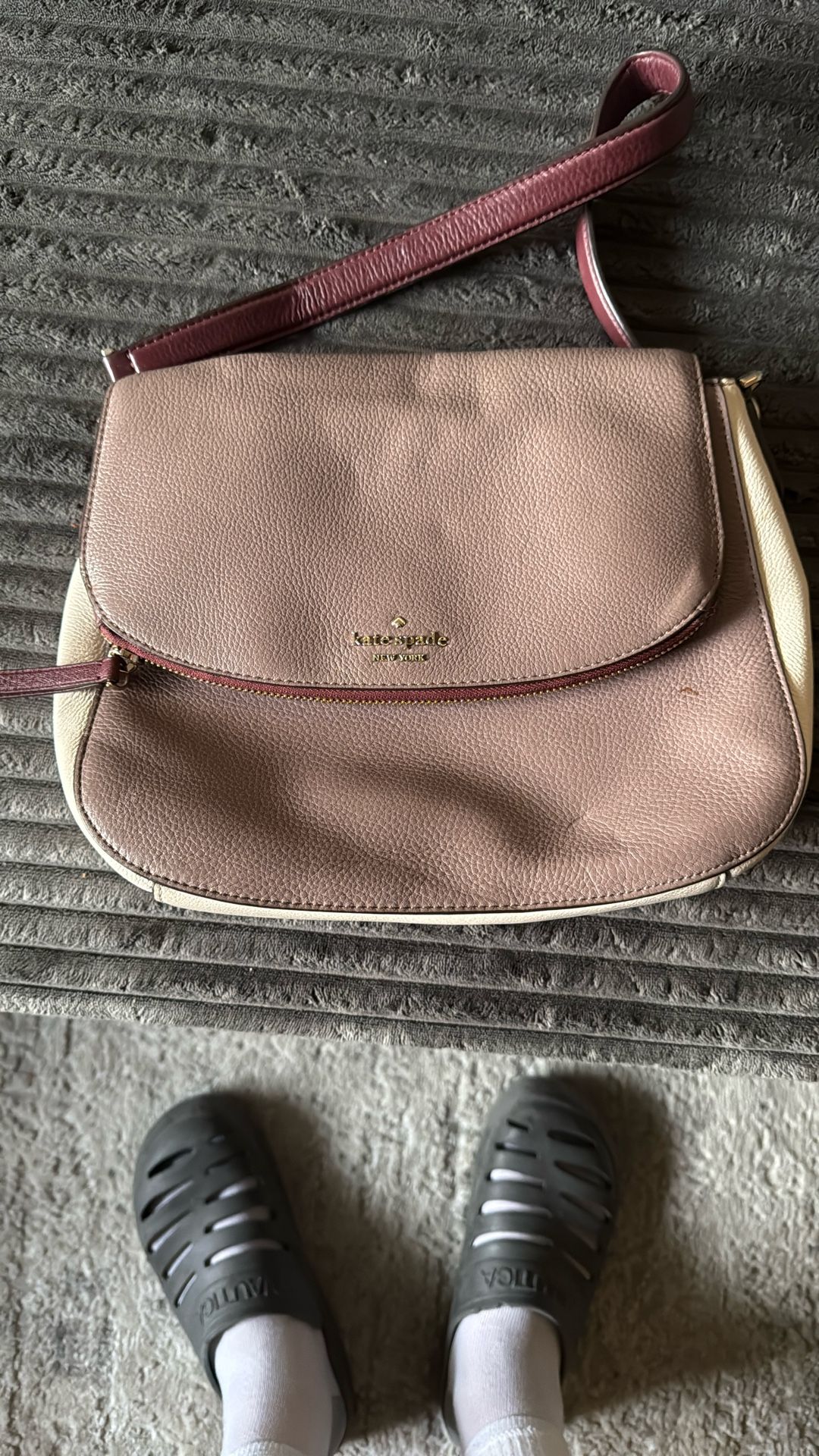 Kate Spade Jackson Medium Flap Shoulder Bag.
