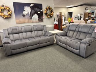 Sofa and love seat (reclining)