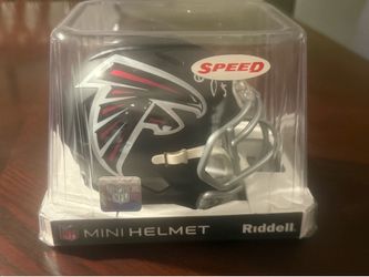 Drake London mini helmet Autographed