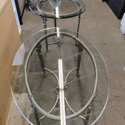 Glass Top Tables - 2