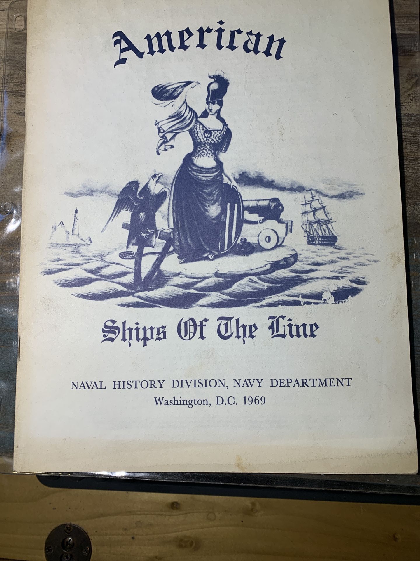 American Ships of The Line Booklet