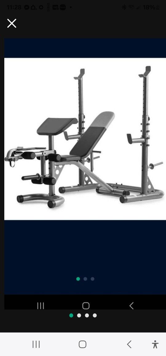 Weider Adjustable Workout Bench