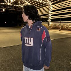 Vintage NY Giants NFL Jeremy Shokey Hoodie Size L