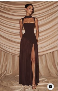 Baby boo brown dress