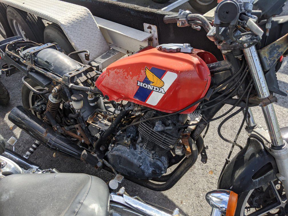1982 Honda motorcycle