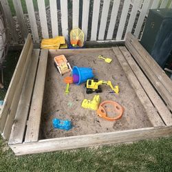 Wooden Sandbox 