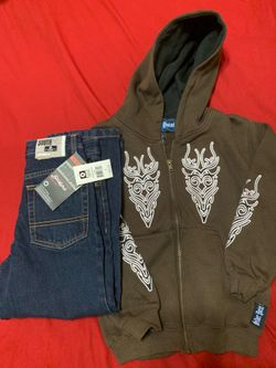 Boys jeans and sweaters