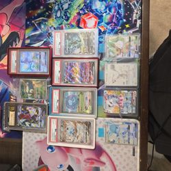 Graded And Raw Pokemon Cards