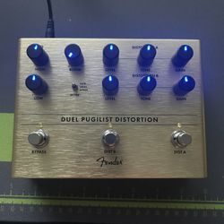 Fender Duel Pugilist Distortion Pedal