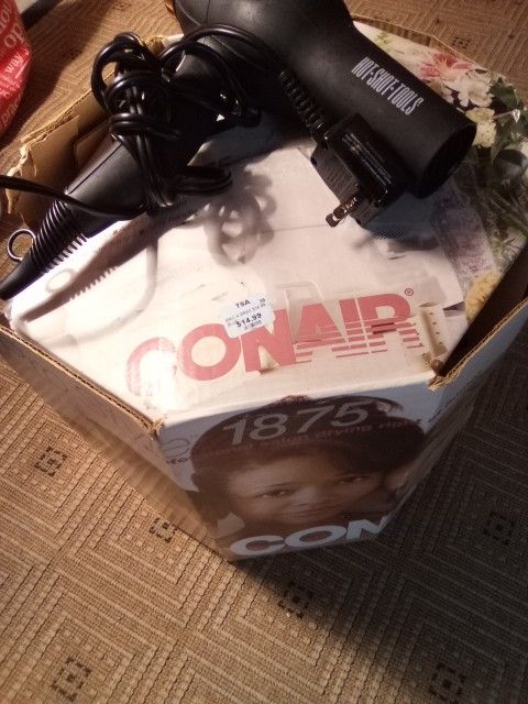 Con Air Hair Dryer+Hot Gold Dryer 30.00