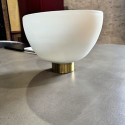 White And gold Centerpiece Bowl 