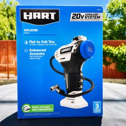 ✅ NEW HART 20-Volt Cordless Tire Ball Inflator