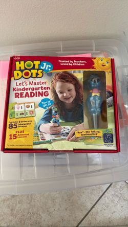 Hot dots jr Kindergarten Reading