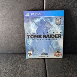Rise Of The Tomb Raider 20 Year Anniversary Ps4
