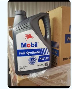 Special Price Mobil oil 5w30 synthetic case 3GAL 5QT