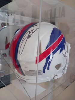 Josh allen signed full-size authentic helmet