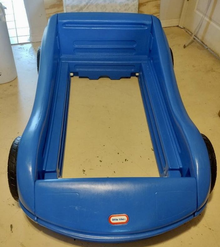 Little tikes toddler size car bed