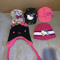 Sanrio Hello Kitty hats / beanie Bundle Lot