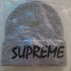 Supreme Beanie Grey