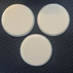 Brand New Set Of 3 double ply 8” Drum Heads 