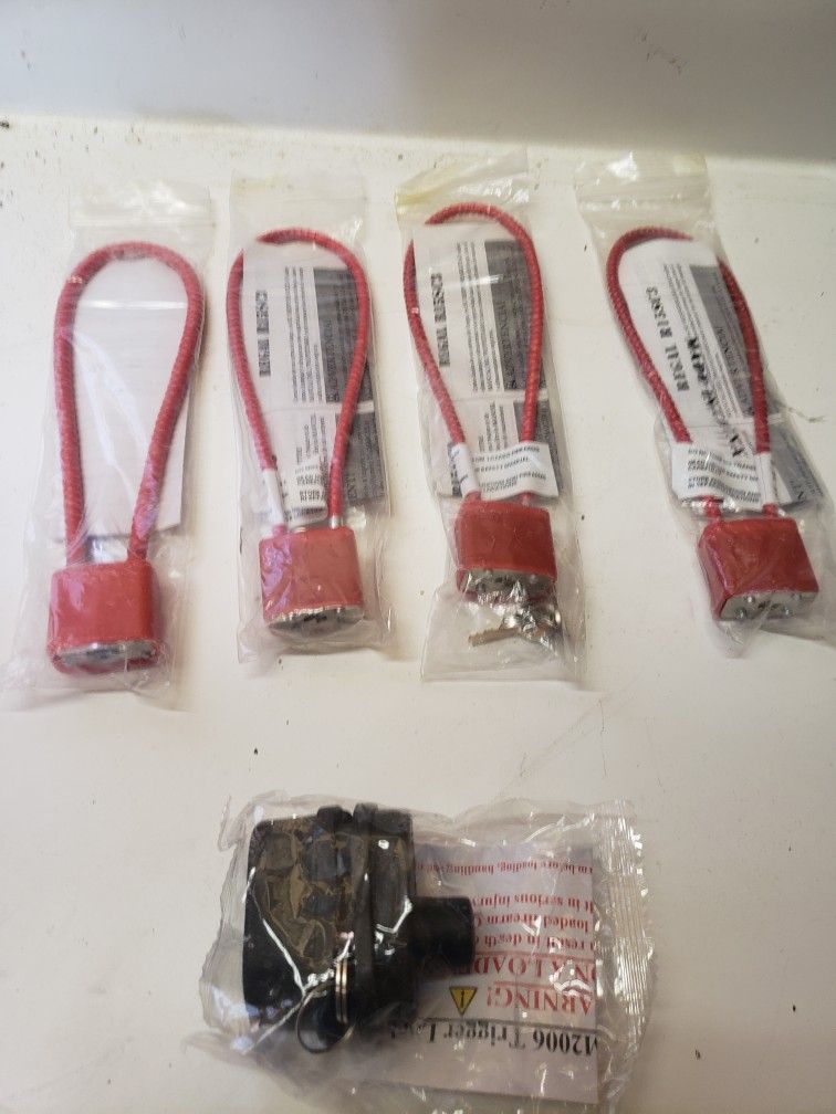 Safety Gun Cable and Trigger Lock