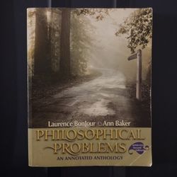 BonJour, Baker - Philosophical Problems: An Annotated Anthology (Second edition, Reprinted)