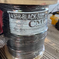 4AWG 500ft black