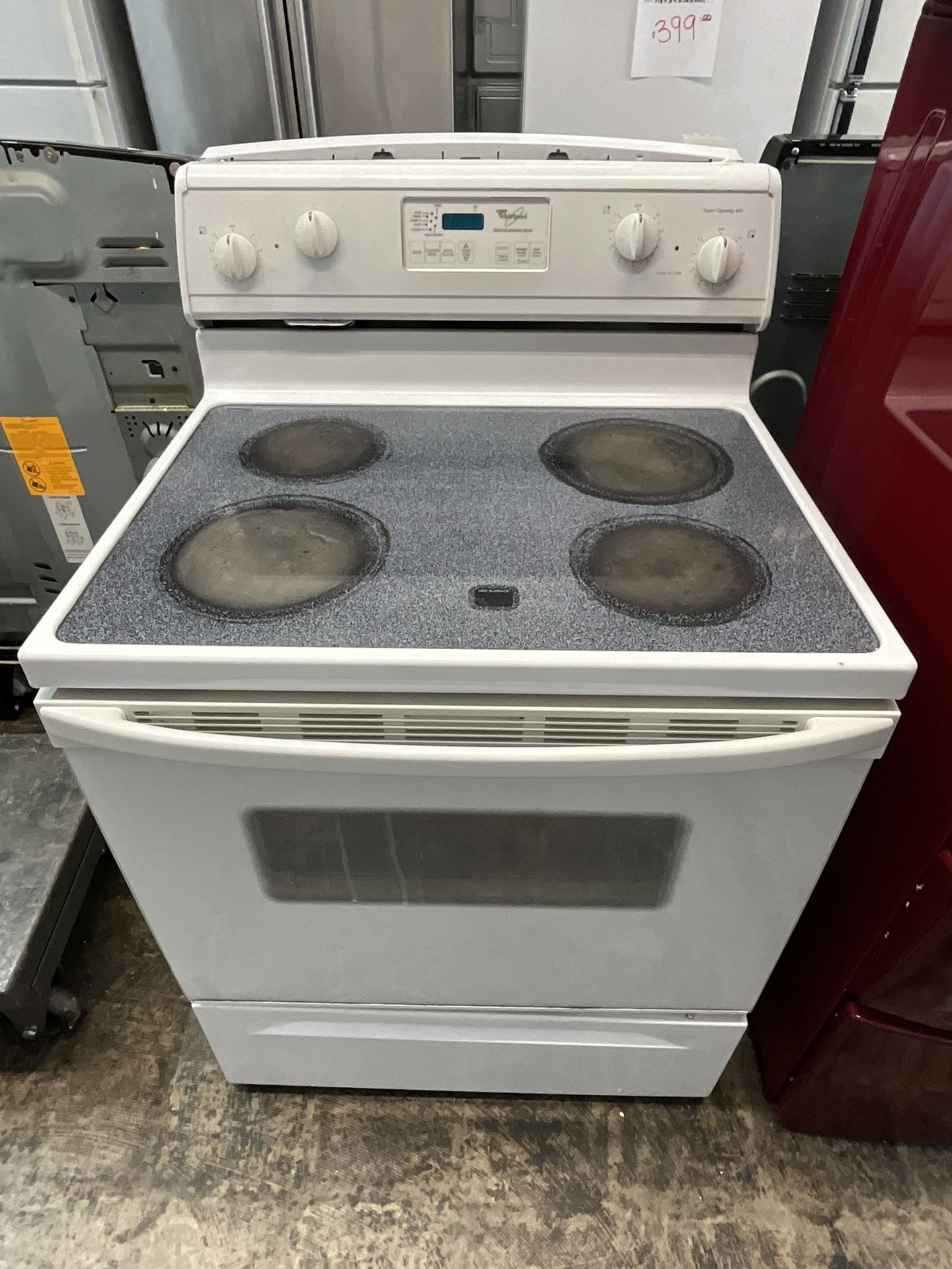 Whirlpool Electric Stove