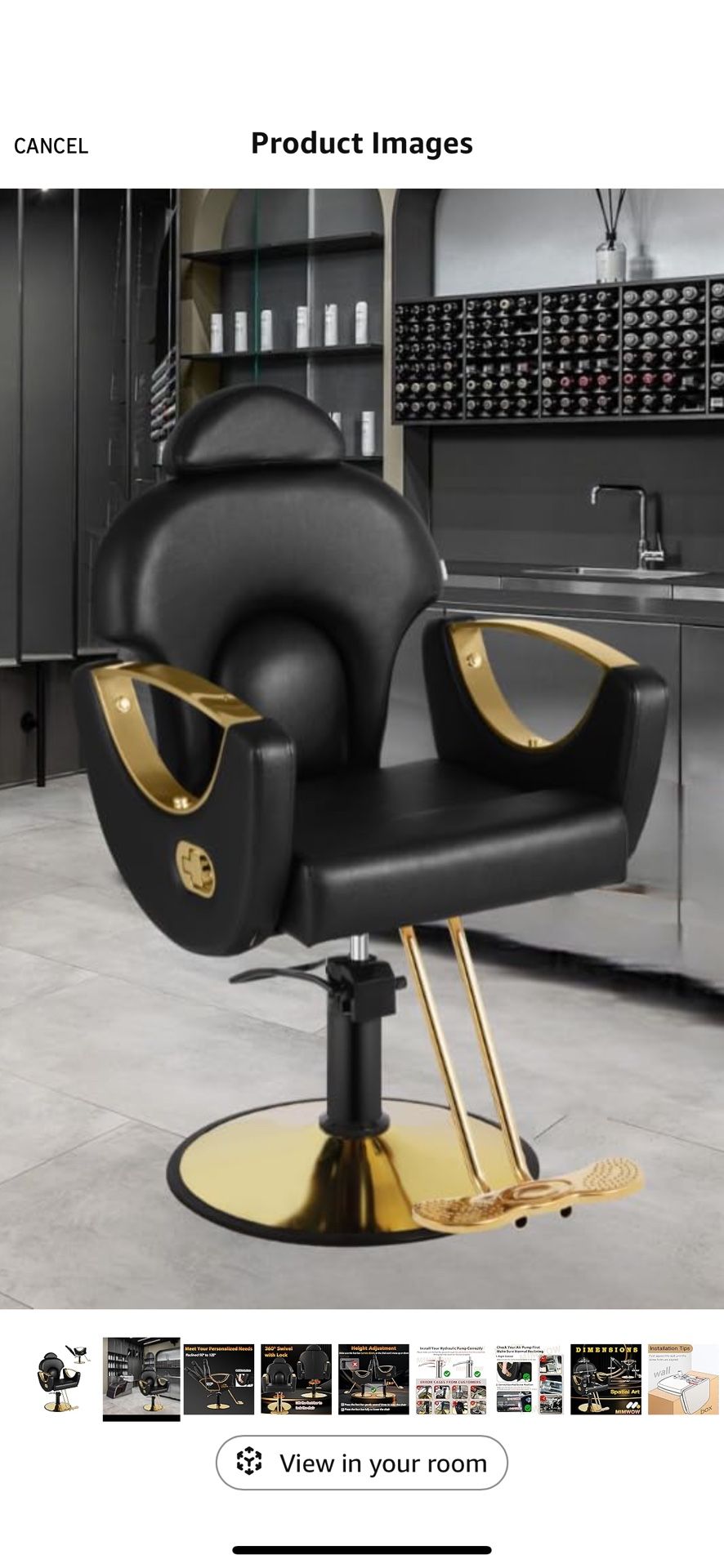 Hair Salón Chair