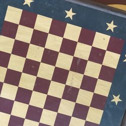 Wooden Multiple Game Board 