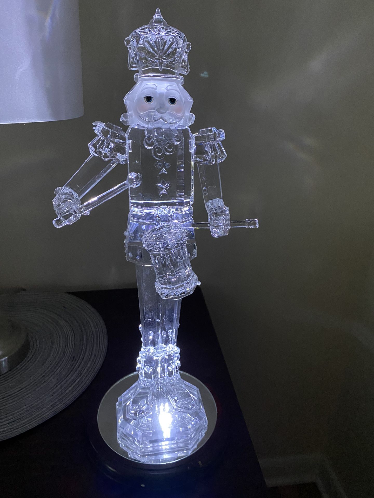 Christmas Nutcracker 17” Tall With Illuminated Base