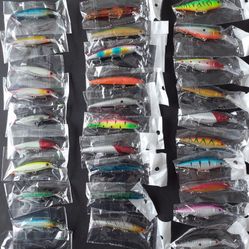 Brand New Fishing Lures Minnow Baits For Bass Pike And More 