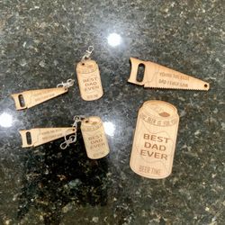 Father’s Day Keychains and Magnets