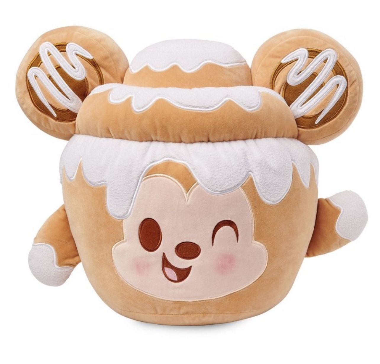 Disney Munchlings Cinnamon Swirl Bun Mickey Mouse Scented Medium Plush / Disney Store Baked Treats Stuffy