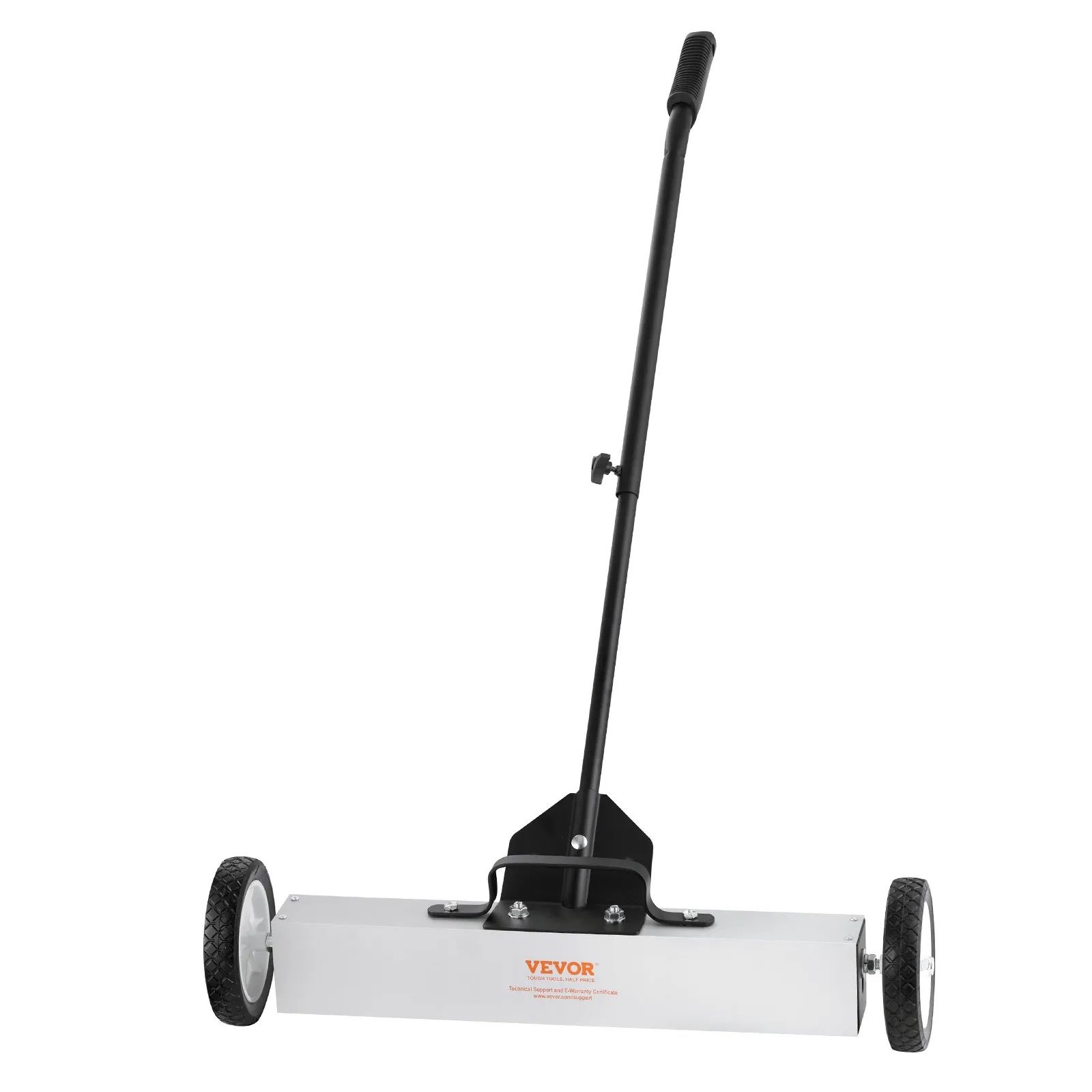 50Lbs Rolling Magnetic Sweeper with Wheels,