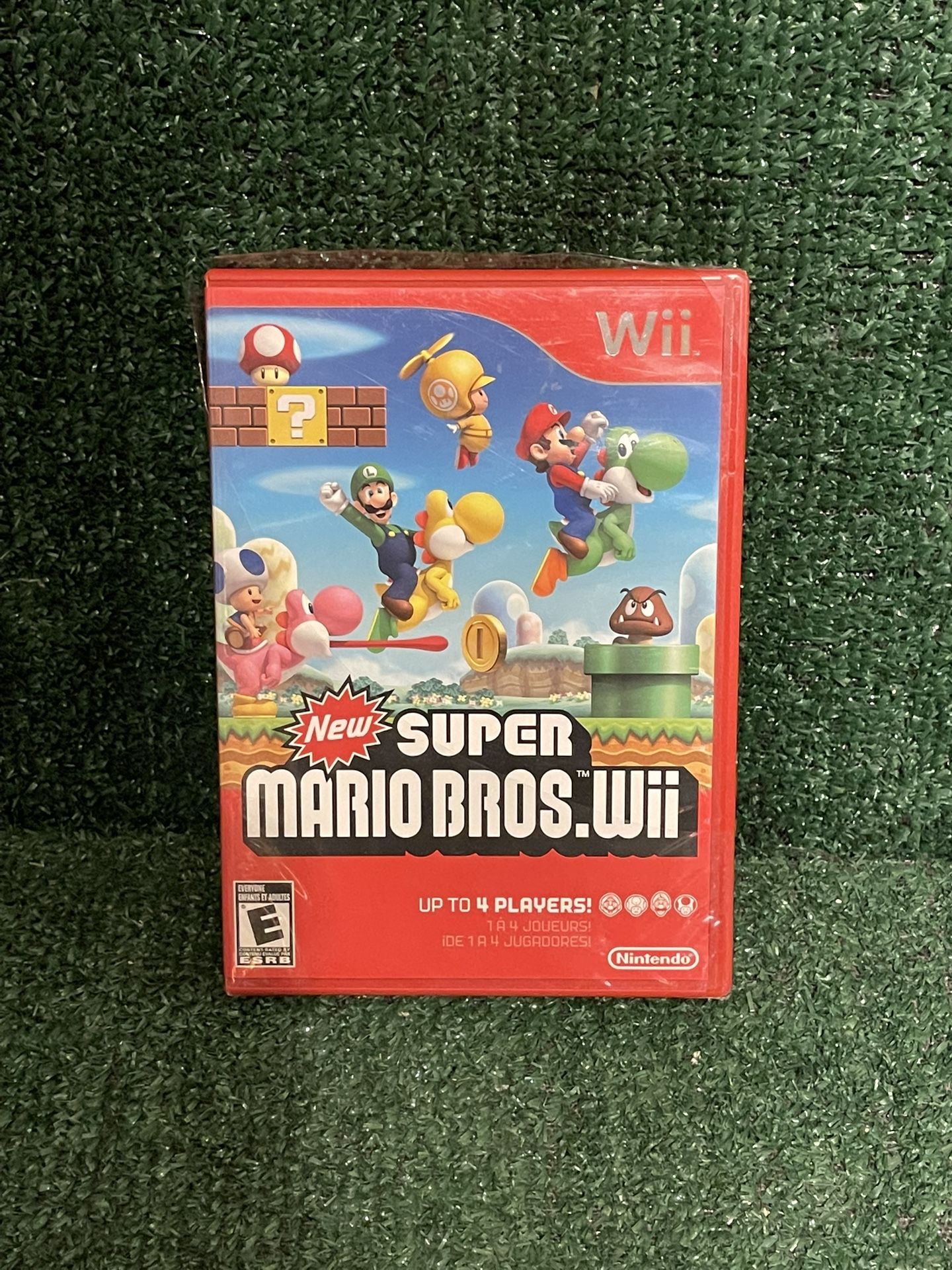 Nintendo Wii Super Mario Bros New Sealed. Fast Shipping!