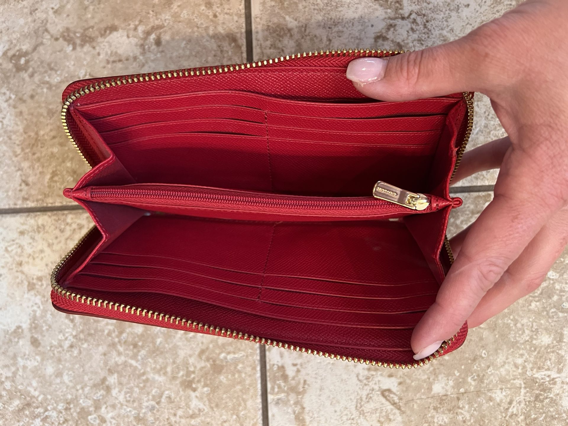 Coach Wristlet Wallet-large