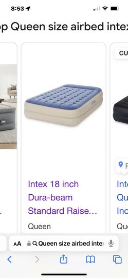 Queen Size Raised Air bed 