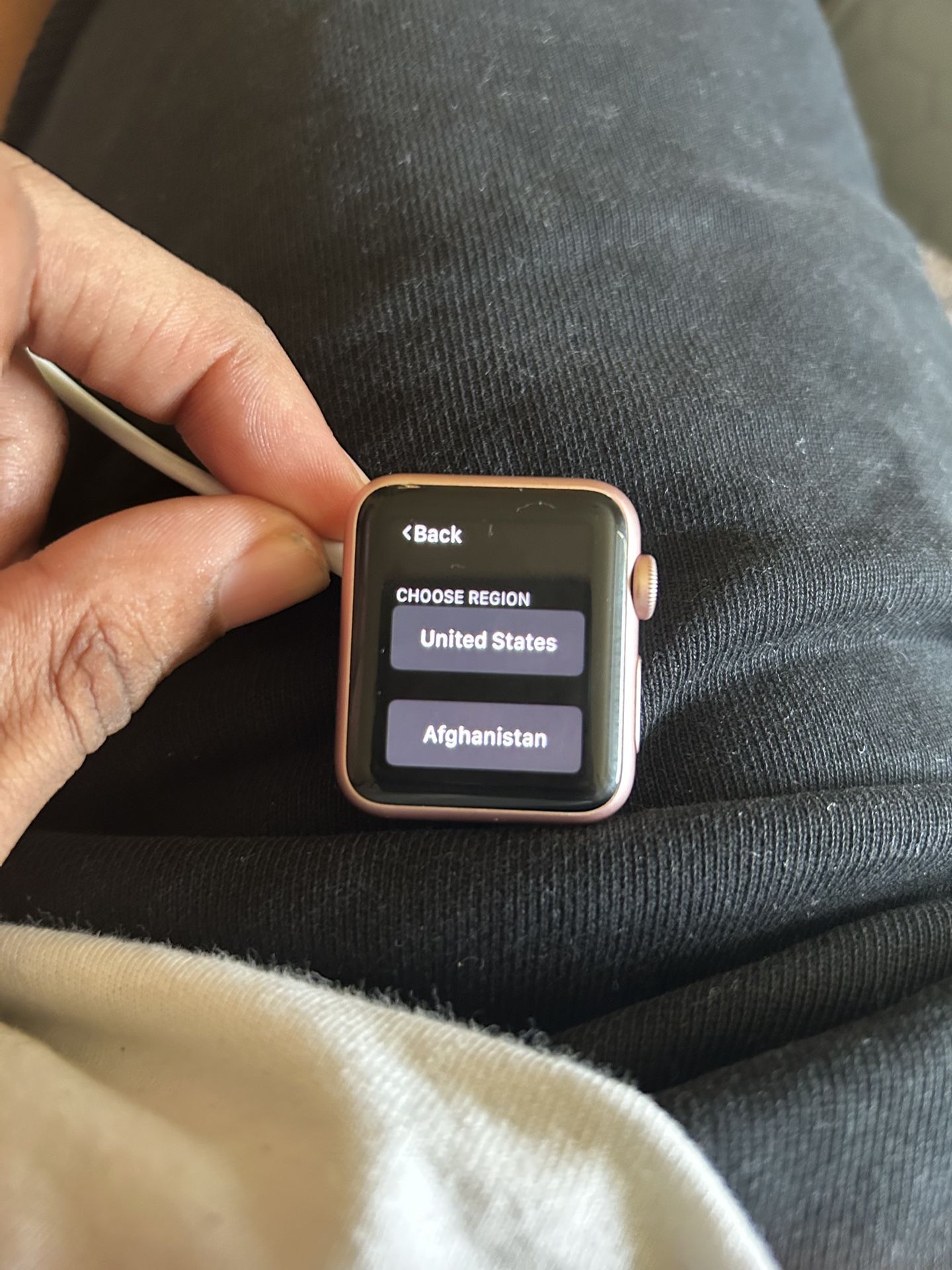 Series 1 Apple Watch , Rose Gold, 38mm