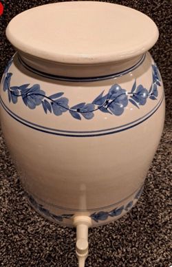 Ceramic Water Dispenser with Lid