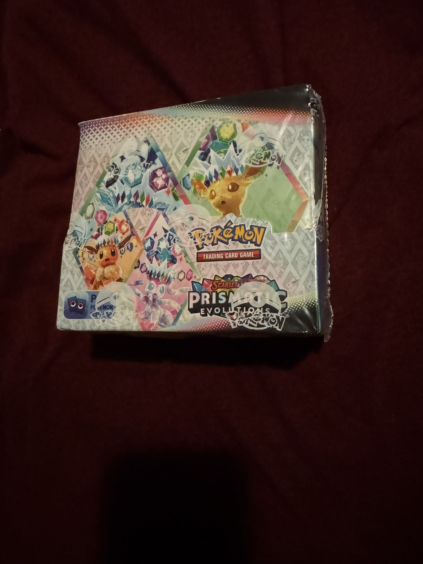 Sealed unopened box of 360 cards Pokemon Scarlet And Violet prismatic evolution kids Playing trading Card Game