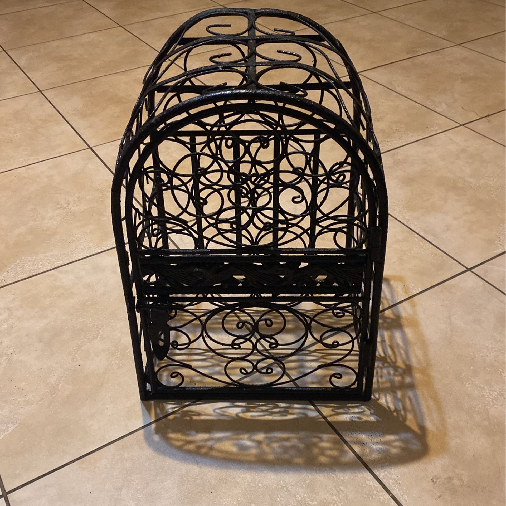 Oh School Antique Wine Holder